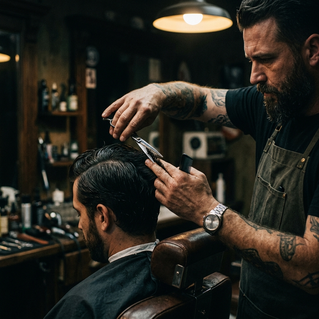 Corte de pelo a tijera